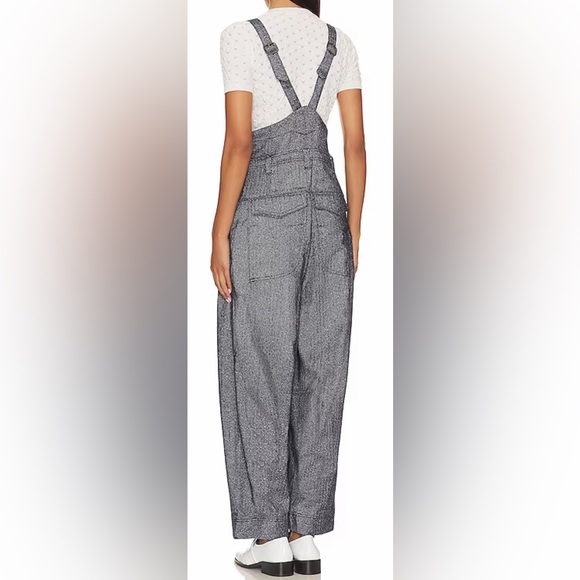 Free People Herringbone Jumpsuit - Picture 2 of 9